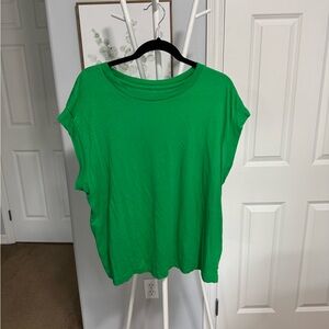 a new day Bright Green Muscle Tee